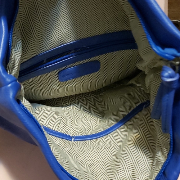 Steve Madden blue clutch - Picture 2 of 8